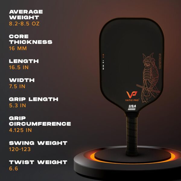 Saga 16mm - Raw Carbon Fiber - Includes Paddle Cover