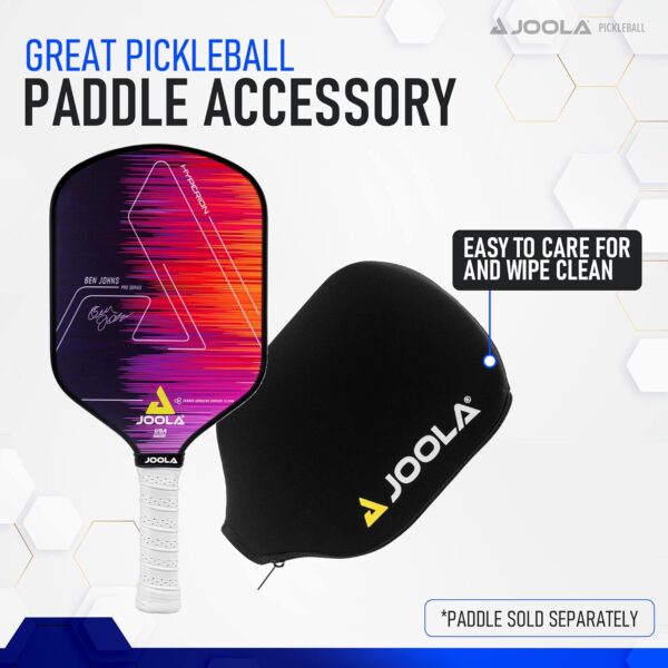 71xMGX8UFL._AC_SL1500_.jpg JOOLA Pickleball Paddle Cover - Neoprene Sleeve for JOOLA Paddles - Pickleball Accessory and Gift - Padded Foam Storage Case Protects Pickle Ball Rackets