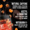 Jacked Factory Burn-XT Weight Loss Gummies - Thermogenic Fat Burner & Appetite Suppressant Gummies with Acetyl-L-Carnitine HCL, MitoBurn, & Caffeine - 60 Gummies, Tangerine Sour