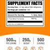 BulkSupplements.com L-Carnitine Fumarate Powder - Carnitine Supplement, Sports Nutrition, L-Carnitine 500mg - Gluten Free, 500mg per Serving, Gluten Free, 250g (8.8 oz) (Pack of 1)