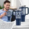 Pickleball Gifts, 40 Oz Tears of My Pickleball Oppnents Laser Engrave Tumbler with Handle & Straw, Sports Gift for Men, Gift for Sports Lovers, Pickleball Tumbler, Gifts for Fathers Day