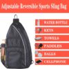 Pickleball Bag - Pickleball Bags for Women Men - Pickleball Backpack - Travel Pickleball Paddle Case, Pickle Ball Bag for Pickleball Paddle Tennis Racket, Protable Pickleball Sling Bag