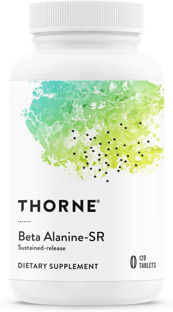 THORNE Beta Alanine Sustained Release - Amino Acid for Muscle Output and Endurance* - NSF Certified for Sport - 120 Tablets - 60 Servings