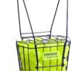 GAMMA Sports Ball Hopper Pickleball 50 - Pickleball Picker Upper with Unique Basket Shape, Reinforced Side Welds, 50-Ball Capacity, Carbon Steel, Maximum Durability