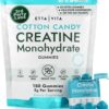 Sugar-Free Creatine Monohydrate Gummies (5g Per Packet) - Potent Creatine Gummies for Men & Women, Supplement for Muscle Support, Cellular Energy, Cognitive Function - Non-GMO, Gluten-Free, Vegan