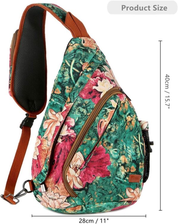 Baosha Sling backpack Crossbody Shoulder Chest Bag Travel Hiking Daypack for Women XB-04