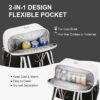 Pickleball Bag, Pickleball Bags for Women Men Teens with Waterproof Pocket & Fence Hook, Pickleball Tote Bag