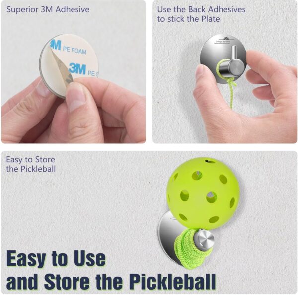 Pickleball Trainer, Continuous Rebound for Pickleball Training and Practice - Enhance Reaction Time & Hand-Eye Coordination Gift for All Ages and Skill Levels