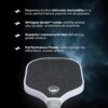 OWL Sport SILENT STORM Paddle | 100% USAPA Tournament & League Approved | Maximum Control Play 16 MM Core | Patented High Performance Surface | Over 50% Noise Reduction | Elite Play for All Players