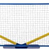 Triumph Sports Multi-Sport Versatile Combo Outdoor Game Net Set Includes Volleyball, Badminton, and Pickleball, Blue (35-7510-2)