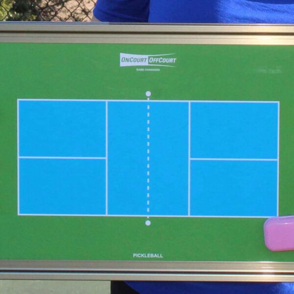 Magnetic Dry Erase Coach's Board, for Tennis and Pickleball Training, Great for Drills, Strategy, and Conditioning