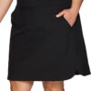 RBX Plus Size Longer Length Skort for Women Quick Drying Woven Pickleball Golf Skort with Pockets for Tennis, Hiking, Running