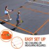 Portable Pickleball Court Lines for Outdoor & Indoor, No Measurement Required Pickleball Court Marker Kit, Easy Setup & Durable Design