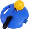 Pickleball Trainer 40 Holes Pickleball Ball Self Study Portable Exerciser Baseboard Accessories Pickleball Training Aid for Sport Beginner