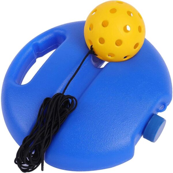 Pickleball Trainer 40 Holes Pickleball Ball Self Study Portable Exerciser Baseboard Accessories Pickleball Training Aid for Sport Beginner