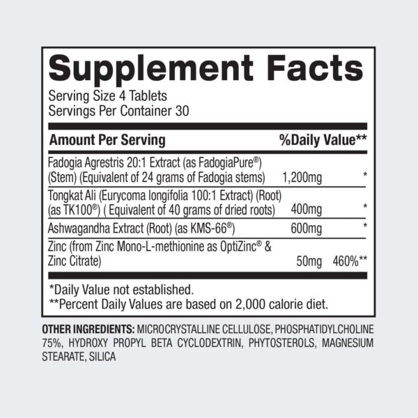 BPI Sports Best Test - Testosterone Booster for Men - Muscle Recovery, Testosterone Support Supplement, Natural Stamina, Energy Increase & Metabolism Support - 30 Servings