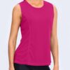 YYV Women's Workout Tank Tops Lightweight Sleeveless Shirts for Women Loose Fit Tops for Athletic Running Tennis Yoga