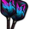 Pickleball Paddles - USAPA Approved - Lightweight and Ergonomic Design - 8 Pack - Training and Performance - Outdoor Games