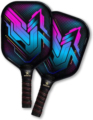 Pickleball Paddles - USAPA Approved - Lightweight and Ergonomic Design - 8 Pack - Training and Performance - Outdoor Games