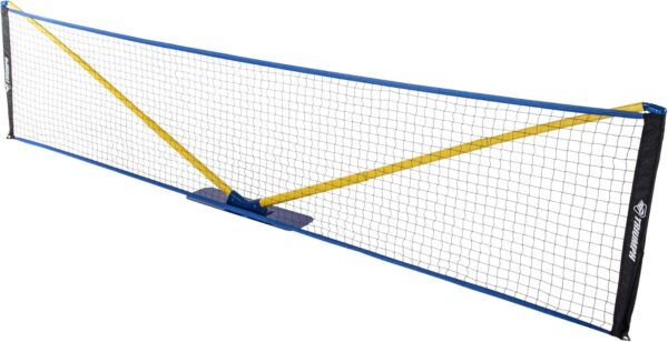 Triumph Sports Multi-Sport Versatile Combo Outdoor Game Net Set Includes Volleyball, Badminton, and Pickleball, Blue (35-7510-2)