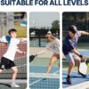 BGOJAB Pickleball Practice Rebounder Board with Target Net, 2 in 1 Pickleballs Training Equipment for Accuracy and Skill Development, Pickleball Dink Master Solo Trainer for Kid/Youth/Adult