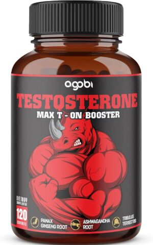 agobi 11in1 Testosterone Supplement - 120 Capsules for 2 Month