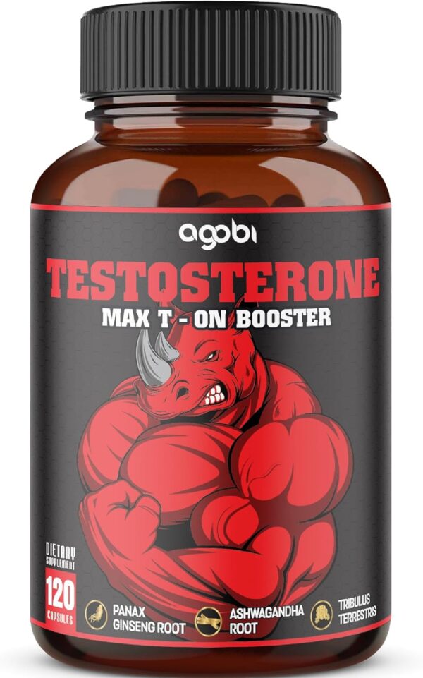 agobi 11in1 Testosterone Supplement - 120 Capsules for 2 Month