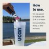 UCAN Hydrate Electrolyte Drink Mix (Watermelon, 12 Stickpacks) Sugar-Free, Keto-Friendly, Vegan, Non-GMO, Gluten-Free Electrolyte Powder with Potassium & Magnesium for Runners & Athletes