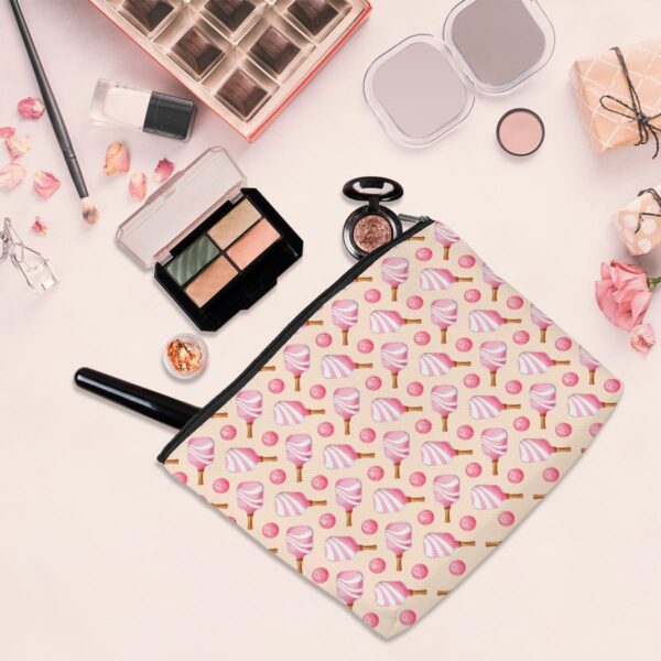 Funny Pickleball Gifts for Women Girls Pickleball Lover Player Gifts Pickleball Cosmetic Bag Makeup Bag Friendship Gifts for Female Daughter Sister Friend Bestie Mom Graduation Birthday Mothers Day