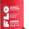 O Positiv FLO Women’s Endocrine Superfood Powder – Supports Healthy Cortisol Levels, Hormonal Balance, Thyroid & Gut Health – Multivitamin Plus Rhodiola, DIM, Myo-Inositols, Red Superfood– 25 Servings