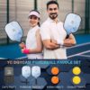 713Rba40A6L._AC_SL1500_.jpg Pickleball Paddles Set of 2, 2025 USAPA Approved Pickleball Set, Fiberglass Lightweight Pickle Ball Rackets 2 Pack, 2 Outdoor Pickleball, 2 Indoor Pickleball Balls, 1 Pickleball Bag for Women and Men
