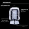 Holbrook Podium Pickleball Bag: Large Pickleball Backpack - Sport Paddle Bag for Accessories and Equipment