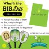 Big Dill Pickleball Paddle Set 2-Pack Pickleball Paddles with Outdoor Pickleball Balls, Paddle Covers & Carry Bag | Pickleball Paddles Set of 2 USAPA Approved