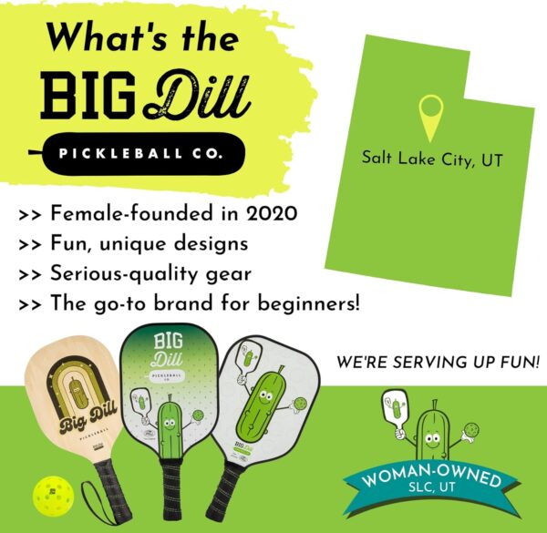 Big Dill Pickleball Paddle Set 2-Pack Pickleball Paddles with Outdoor Pickleball Balls, Paddle Covers & Carry Bag | Pickleball Paddles Set of 2 USAPA Approved