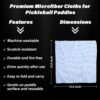 Pickleball Paddle Cleaner Spray - Removes Dirt, Ball Residue, Scuff Marks- EPA Safer Ingredients, Pickleball Accessories, Pickleball Gifts, Presidents Day Deals - 8 FL Oz (Cloth & Thumb Tape Included)