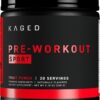 Kaged Sport Pre Workout Powder for Men & Women, Fruit Punch, Sport Certified, 188mg Caffeine, Nitric Oxide Supplement, Beta Alanine for Energy, Weightlifting, Cardio Endurance & Strength, 20 Servings