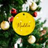 Pickleball Christmas Ornaments with Name, Personalized Pickleball Sports Christmas Ornament 2024, Custom Pickleball Player Gift Idea, Pickleball Lovers Ornament, Sport Xmas Ornament, Pickleball Decor