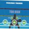 Pickleball Dink Pad, Dink Master Exercise, Rebounder Aids Pad, Pickleball Training Poster Mat, for Pickleball, Dink, Training