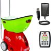 Pickleball Machine – Full-Featured – Adjustable Topspin, Backspin, & Lobs, Random Oscillation, Ball Speed (20-60MPH), Lightweight & Portable, Holds 125 Balls, with Multi-Function Remote