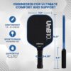 Pickleball Paddles,Carbon Fiber Pickleball Paddle Set of 2, Thermoformed Pickle Ball Rackets for Power & Spin, Lightweight Pickle Ball Paddle