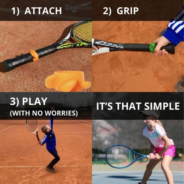 Tennis | Ensures The Correct Grip | The Ultimate Training Equipment & Teaching aid | Danish Innovation