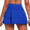 JoyGirl Womens Tennis Skirt with Shorts Pleated Golf Skirt High Waist Pickleball Skirts Athletic Skorts with Pockets