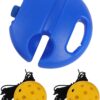 Pickleball Trainer 40 Holes Pickleball Ball Self Study Portable Exerciser Baseboard Accessories Pickleball Training Aid for Sport Beginner