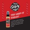 SPIN IT GRIPPING SOLUTION - Better Hand Grip Spray for Pole Dancing, Aerial Silks - Supercharge Tennis Overgrips, Pickleball Paddles - Grip Replacement, 2 oz