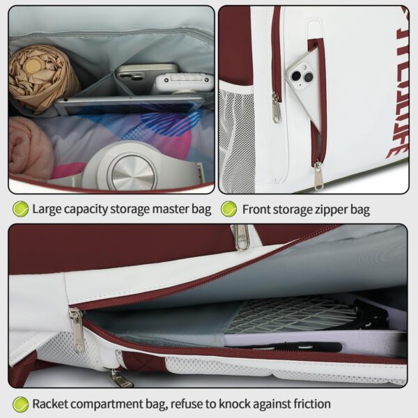 gym duffel bag backpack wrestling bag with shoe compartment 4 kinds of back method waterproof sports walking laptop