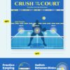 Pickleball Practice Rebounder, Beginner-Friendly Pickleball Training Pad Equipment to Quickly Improve Your Forehands, Dink Shots and Volleys