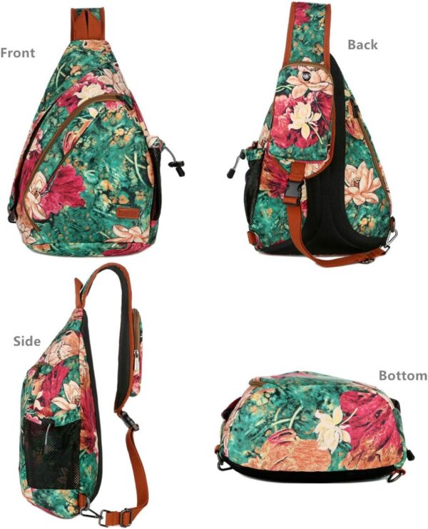 Baosha Sling backpack Crossbody Shoulder Chest Bag Travel Hiking Daypack for Women XB-04