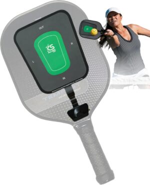 Custom Kit | Mounts to The Pickleball Paddle of Your Choice | Custom Kit | Training Aid with Real-Time Visual and Audible Feedback | Records Performance Statistics |