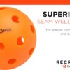 Onix Recruit Indoor Ready to Play Superior Welding Design Pickleball Ball