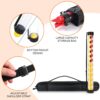X-ACE Ball Picker and Hopper for Pickleball or Tennis | 15-Ball Tube & 80-Ball Basket | Training Use No Bending | with Shoulder Strap Bag